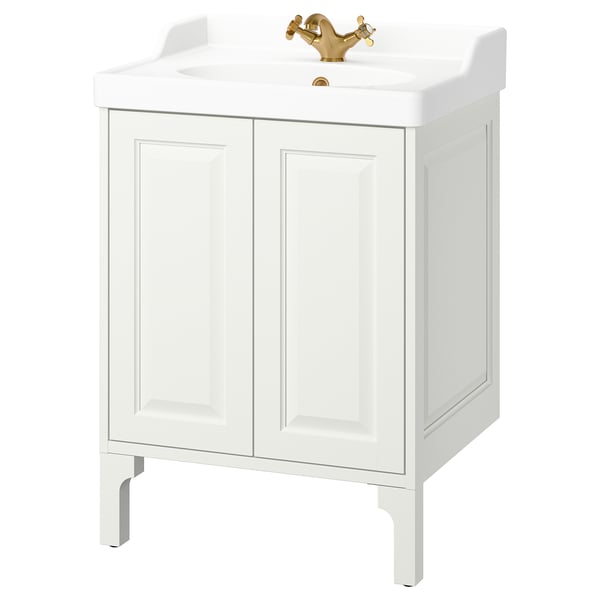 TÄNNFORSEN / RUTSJÖN Mueble de lavabo con puertas/lavabo