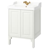 TÄNNFORSEN / RUTSJÖN Mueble de lavabo con puertas/lavabo