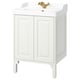 TÄNNFORSEN / RUTSJÖN Mueble de lavabo con puertas/lavabo