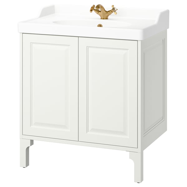 TÄNNFORSEN / RUTSJÖN Mueble de lavabo con puertas/lavabo