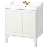 TÄNNFORSEN / RUTSJÖN Mueble de lavabo con puertas/lavabo