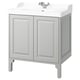 TÄNNFORSEN / RUTSJÖN Mueble de lavabo con puertas/lavabo