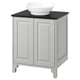 TÄNNFORSEN / VÄSTERSJÖN Mueble de lavabo con puertas/lavabo
