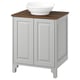 TÄNNFORSEN / VÄSTERSJÖN Mueble de lavabo con puertas/lavabo