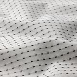 TÅGVECKLARE Funda para almohada, blanco/gris oscuro, Queen