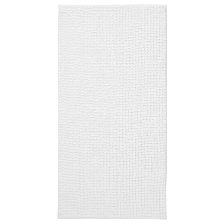 TOFTBO Tapete de baño, blanco, 60x120 cm - IKEA
