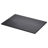 TOLKEN Barra, negro efecto mármol/Tablero laminado, 94.0x54.6 cm