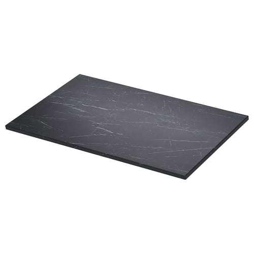 TOLKEN Barra, negro efecto mármol/Tablero laminado, 94.0x54.6 cm