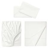ULLVIDE Juego de sábanas, blanco, Matrimonial