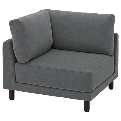 UPPÅKRA Módulo de esquina, Johanneshov gris oscuro