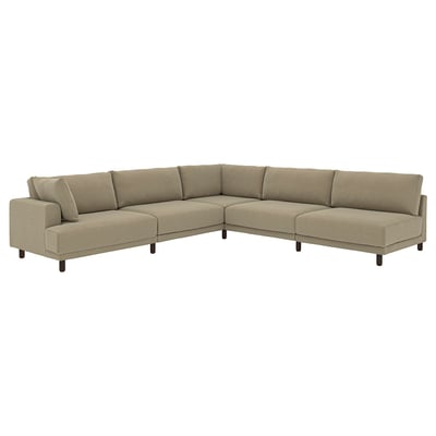 UPPÅKRA Sofá modular esquina, 6 asientos