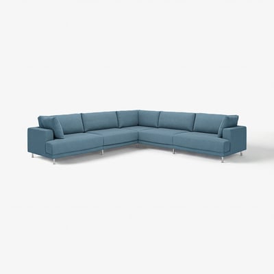UPPÅKRA Sofá modular esquina, 6 asientos