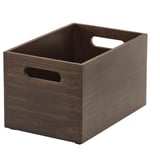 UPPDATERA Caja, bambú oscuro, 16x24x15 cm