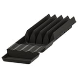 UPPDATERA Soporte para cuchillos, carbón, 11x50 cm