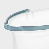 USPEN Cubeta, ovalado/plástico transparente, 14 l