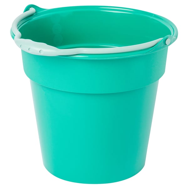 USPEN Cubeta, plástico/turquesa, 8 l