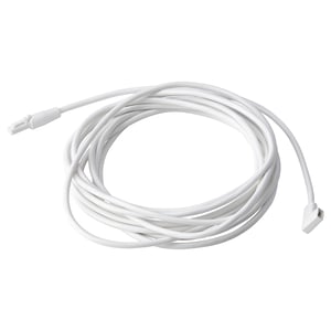 VÅGDAL Cable de conexión, blanco, 3.5 m