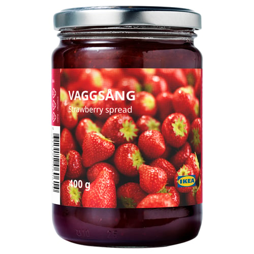 VAGGSÅNG Mermelada de frambuesa, 400 g