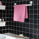 VÅGSJÖN Toalla de baño, rosa, 70x140 cm