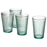 VARDAGEN Vaso, turquesa claro, 43 cl