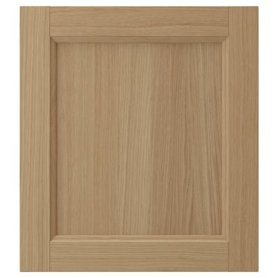 VEDHAMN Puerta, roble, 46x51 cm