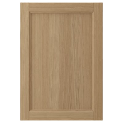 VEDHAMN Puerta, roble, 53.3x76.2 cm