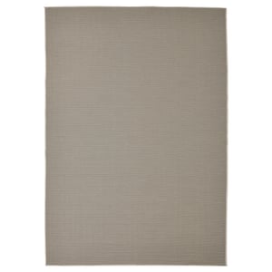 VIRKLUND Tapete interioexterior, beige/gris oscuro, 160x230 cm - IKEA