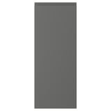 VOXTORP Puerta, gris oscuro, 31x76 cm