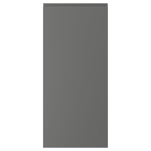 VOXTORP Puerta, gris oscuro, 46x102 cm