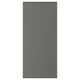 VOXTORP Puerta, gris oscuro, 46x102 cm