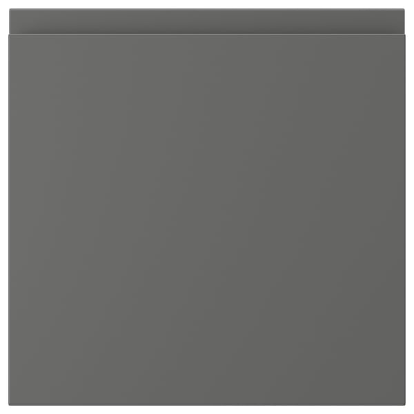 VOXTORP Puerta, gris oscuro, 38x38 cm