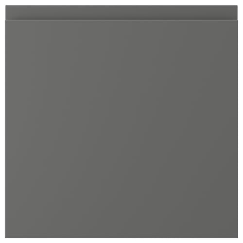 VOXTORP Puerta, gris oscuro, 38x38 cm