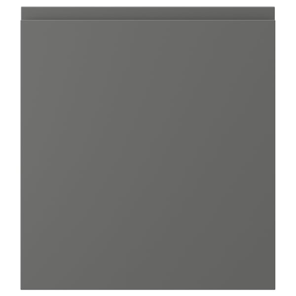 VOXTORP Puerta, gris oscuro, 46x51 cm