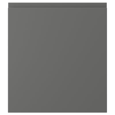 VOXTORP Puerta, gris oscuro, 46x51 cm