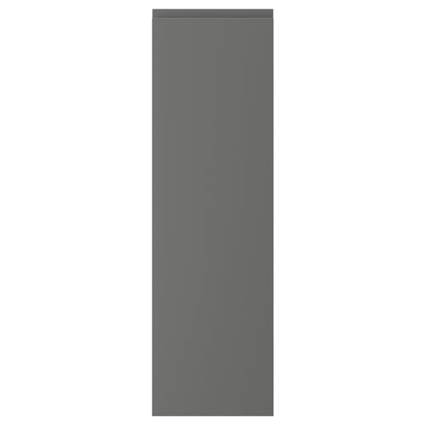 VOXTORP Puerta, gris oscuro, 31x102 cm
