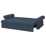 VRETSTORP Sofá-cama 3 asientos, Kilanda azul oscuro