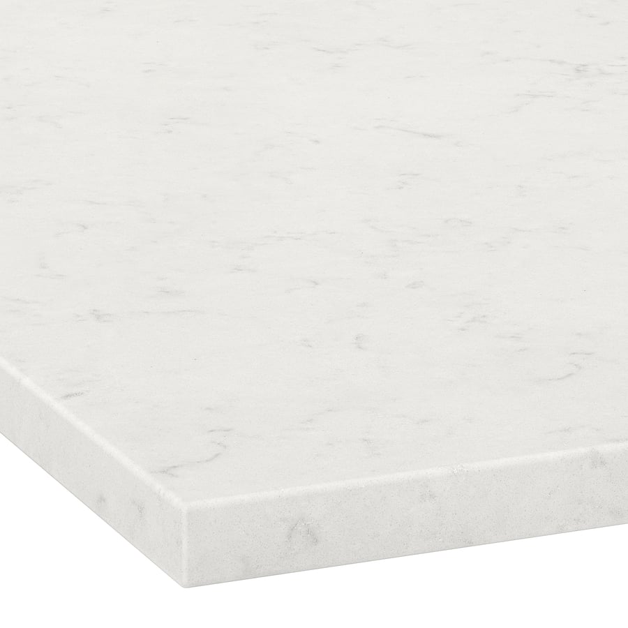 YTTRE Borde recto, p/barra a medida/cuarzo - IKEA