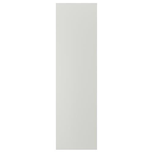ASPUDDEN Cover panel, light grey, 62x220 cm