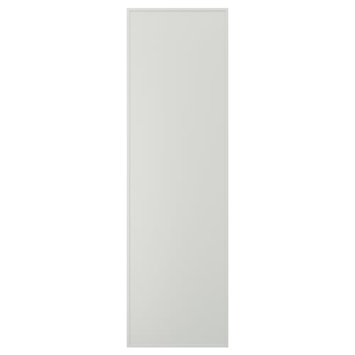 ASPUDDEN Door, light grey, 60x200 cm