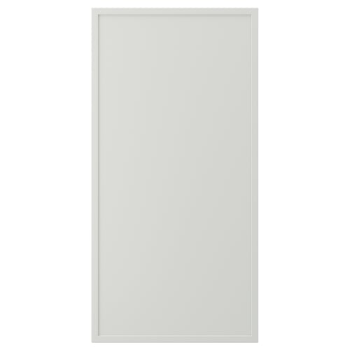 ASPUDDEN Door, light grey, 40x80 cm