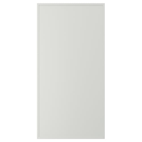 ASPUDDEN Door, light grey, 60x120 cm