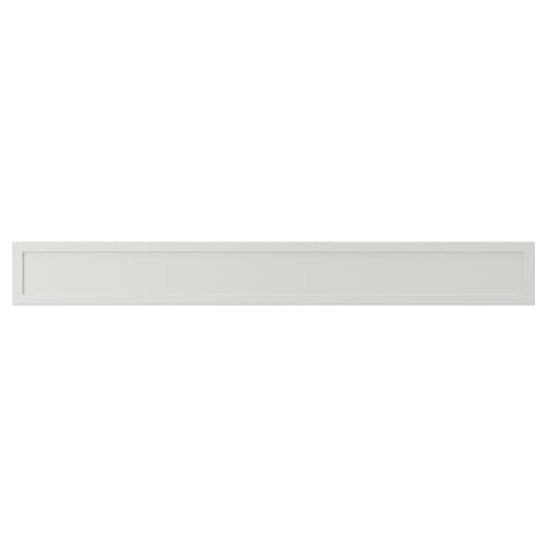 ASPUDDEN Drawer front, light grey, 80x10 cm