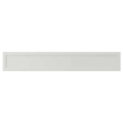 ASPUDDEN Drawer front, light grey, 60x10 cm