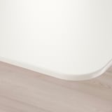 BEKANT Corner desk right, white, 160x110 cm