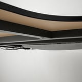 BEKANT Desk combination, black stained ash veneer/black, 320x220 cm