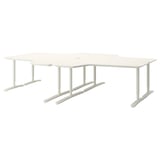 BEKANT Desk combination, white, 320x220 cm
