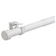 Option: BEKRÄFTA Curtain rod set, white, 120-210 cm 28 mm