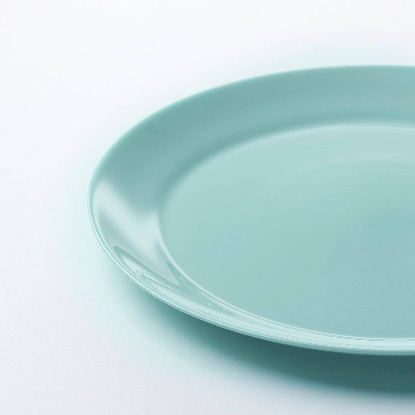 BESEGRA Plate light turquoise IKEA