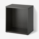 BESTÅ Frame, black-brown, 60x40x64 cm