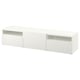 BESTÅ TV bench, Lappviken white, 180x42x39 cm